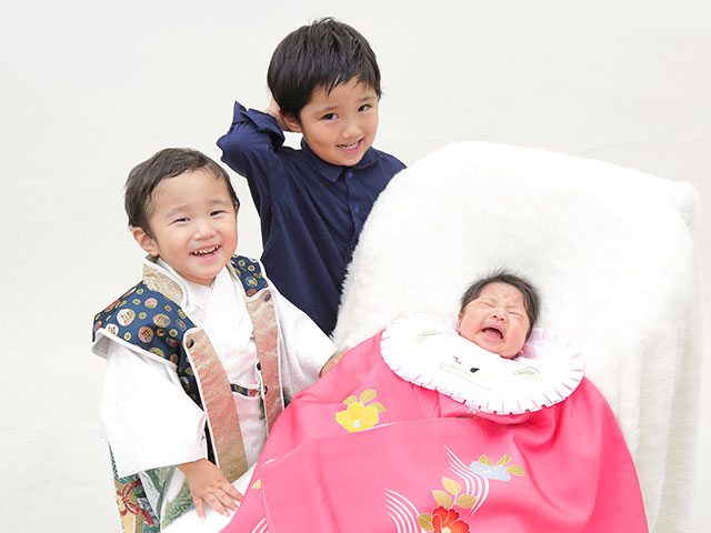 七五三と赤ちゃんのお宮参り