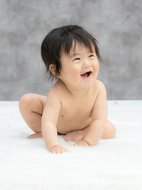 赤ちゃんの1/2ハーフバースデー