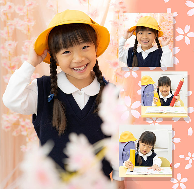 小学校入学　54455
