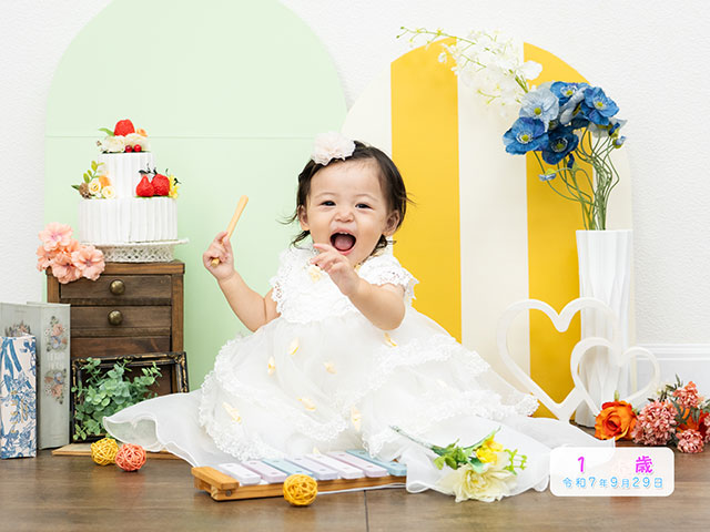 1歳バースデー　54663