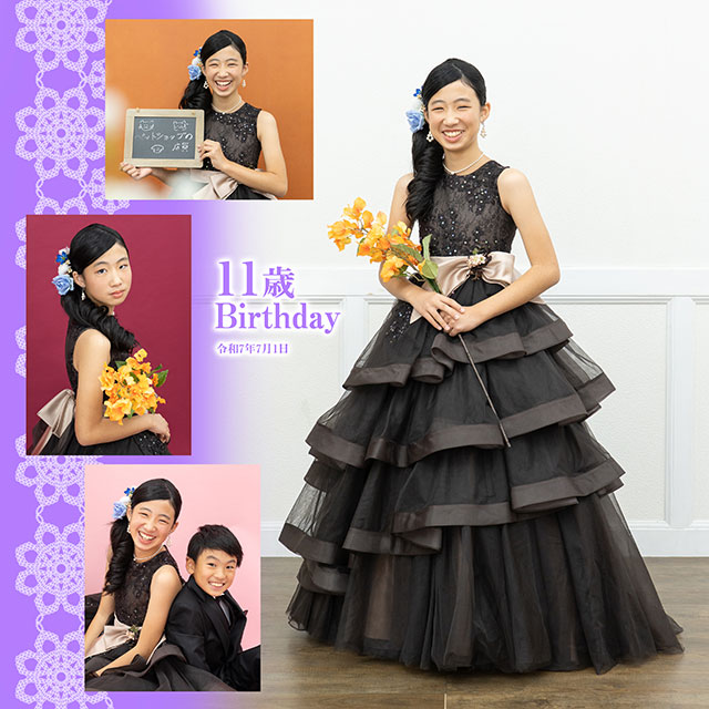 11歳・9歳バースデー　54770・54878